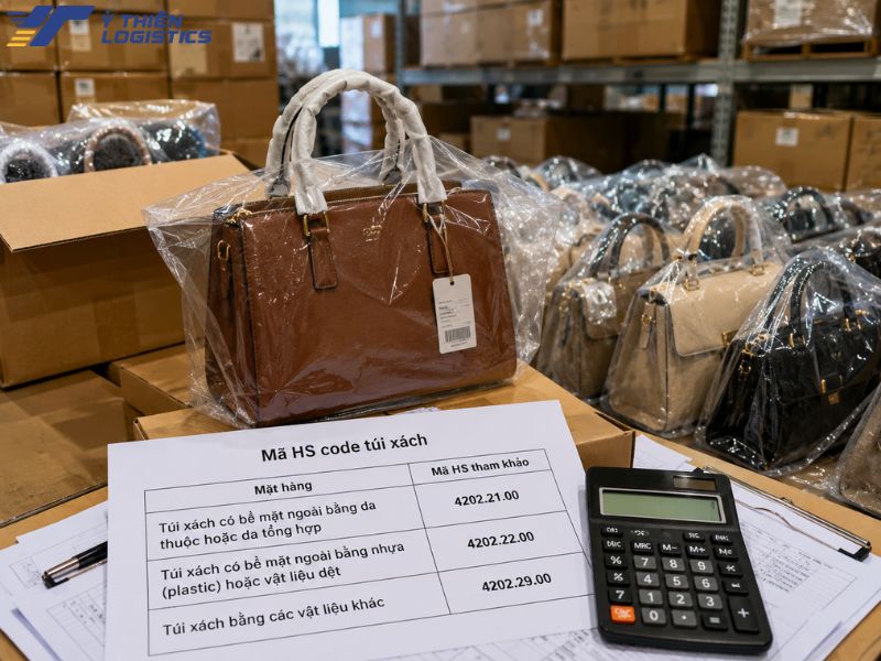 thủ tục nhập khẩu túi xách
